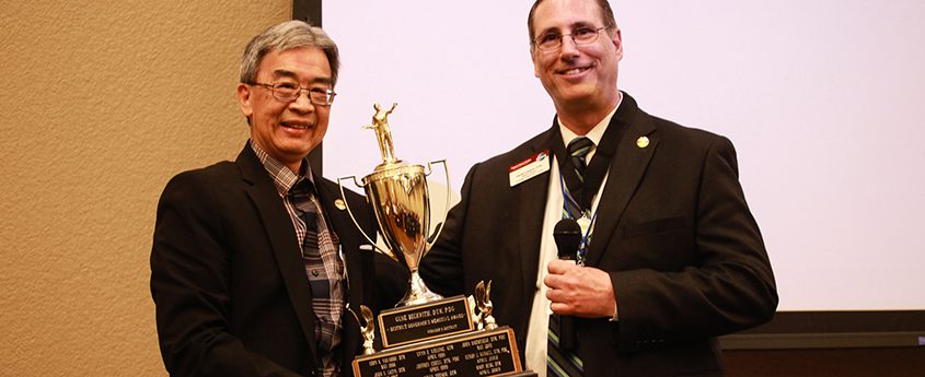 Harry Yan Receives Gene Beckwith Award