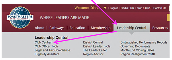 How To Update Your Club Officer’s List