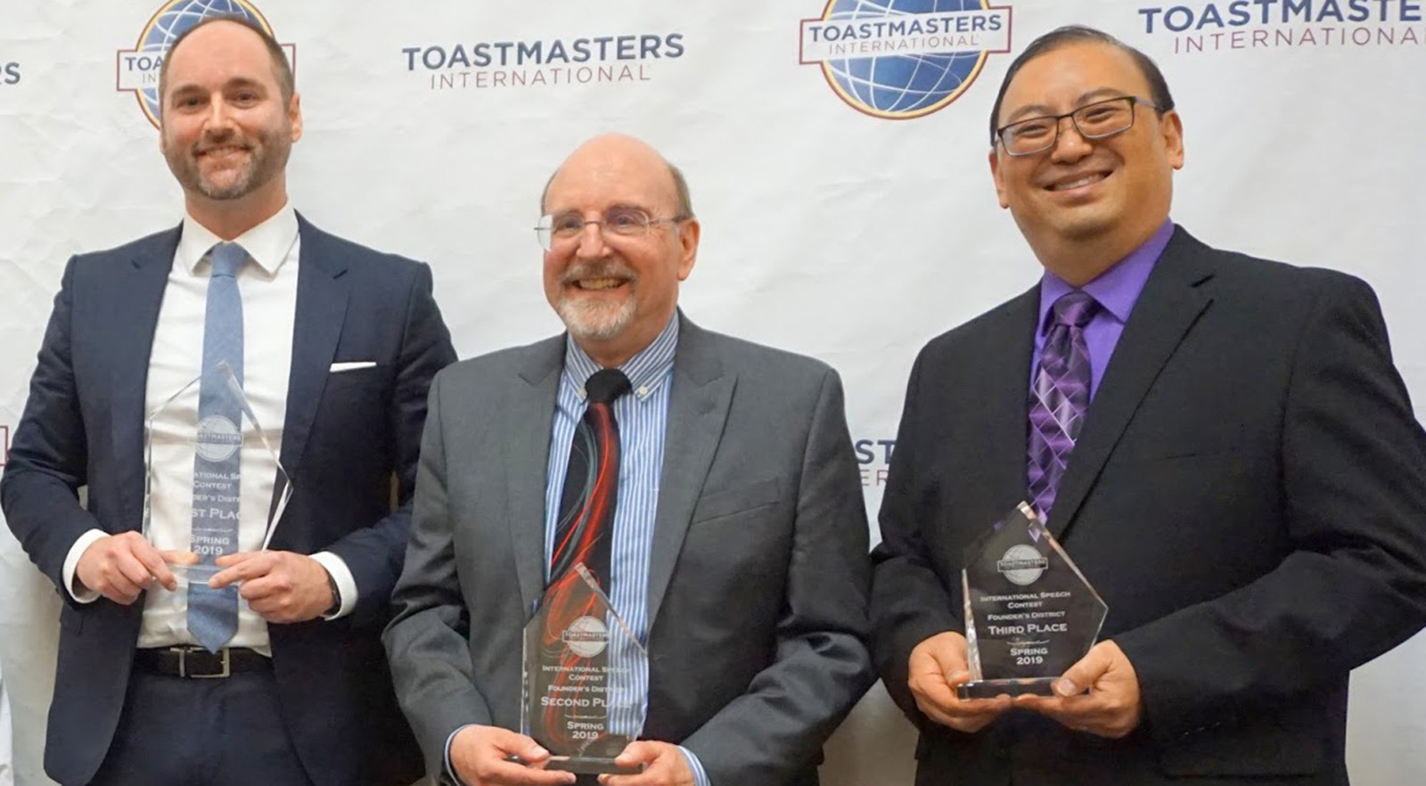 Founder’s District Contestants Shine in Table Topics and International Speech Contests