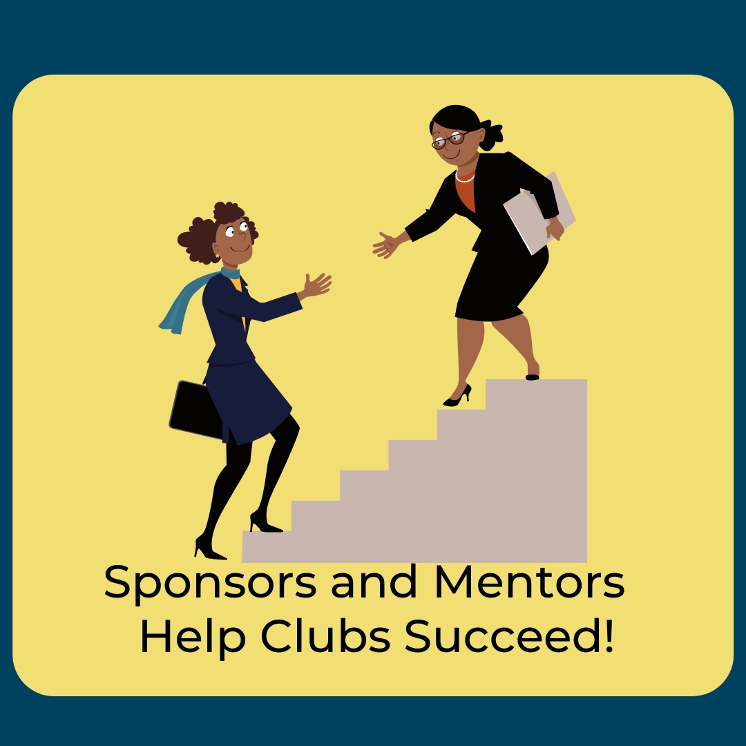 New Clubs, Sponsors and Mentors